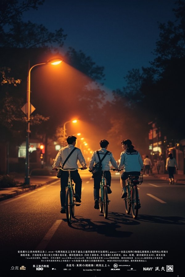 《晚自习后》海报